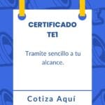 certificado te1 electricosautorizados santiago